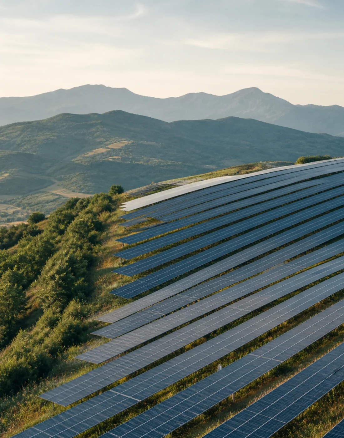 Renewable energy infrastructure site