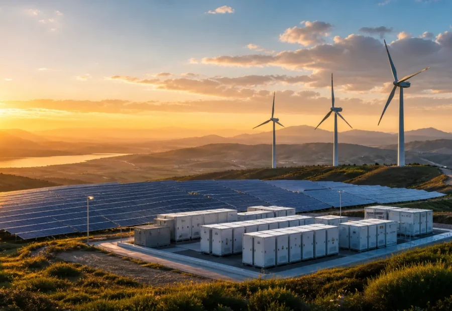 Hybrid renewable energy infrastructure